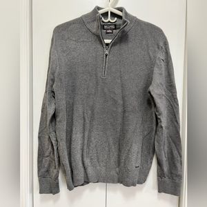 Mens MK quarter zip long sleeve shirt